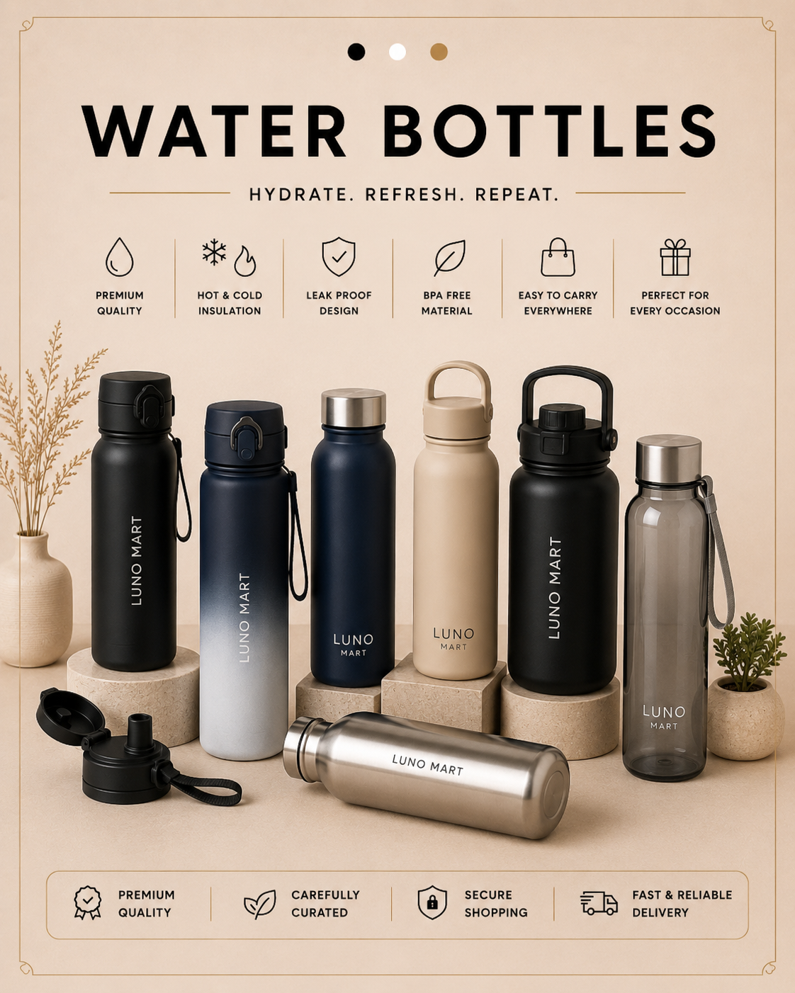 Water Bottles