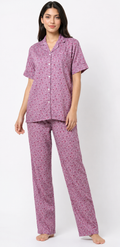 Linen Pajama Suit – Rosy Bloom
