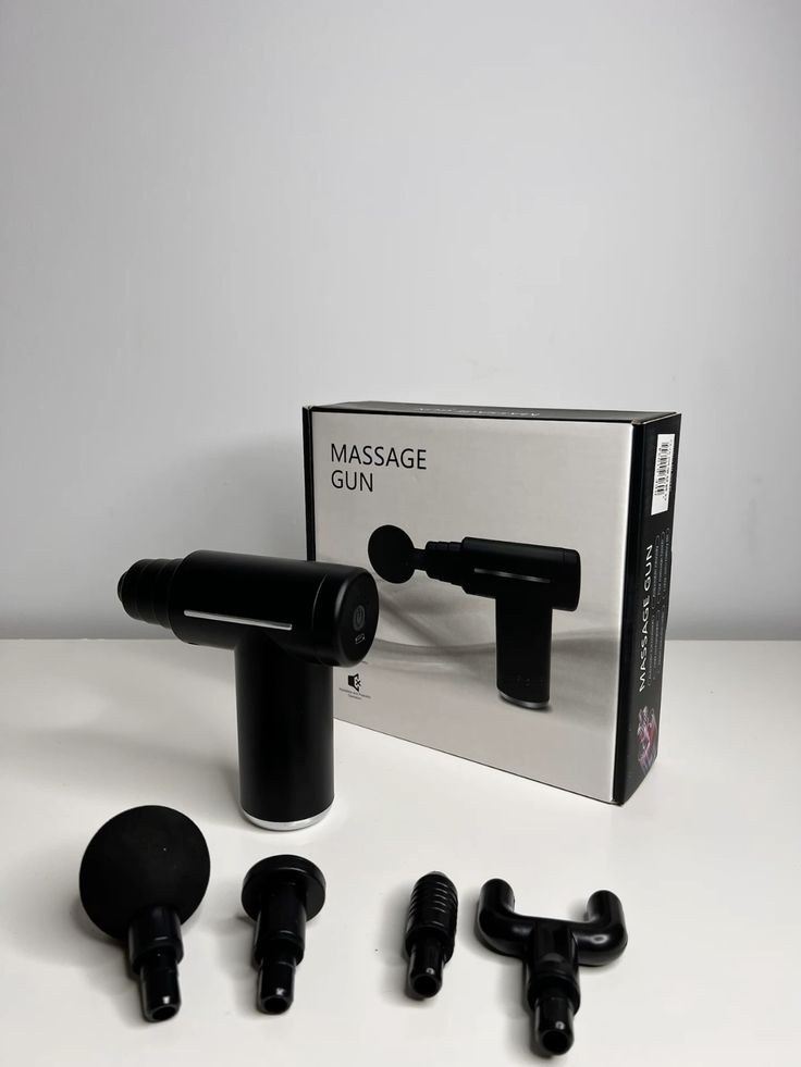 Massage Gun – Portable Deep Tissue Percussion Massager with 6 Speeds