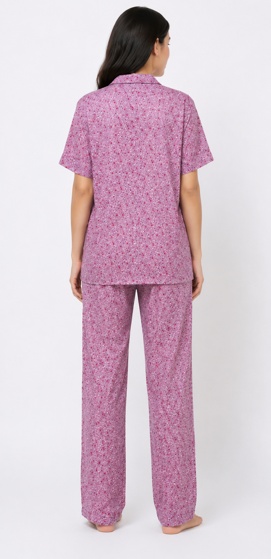 Linen Pajama Suit – Rosy Bloom